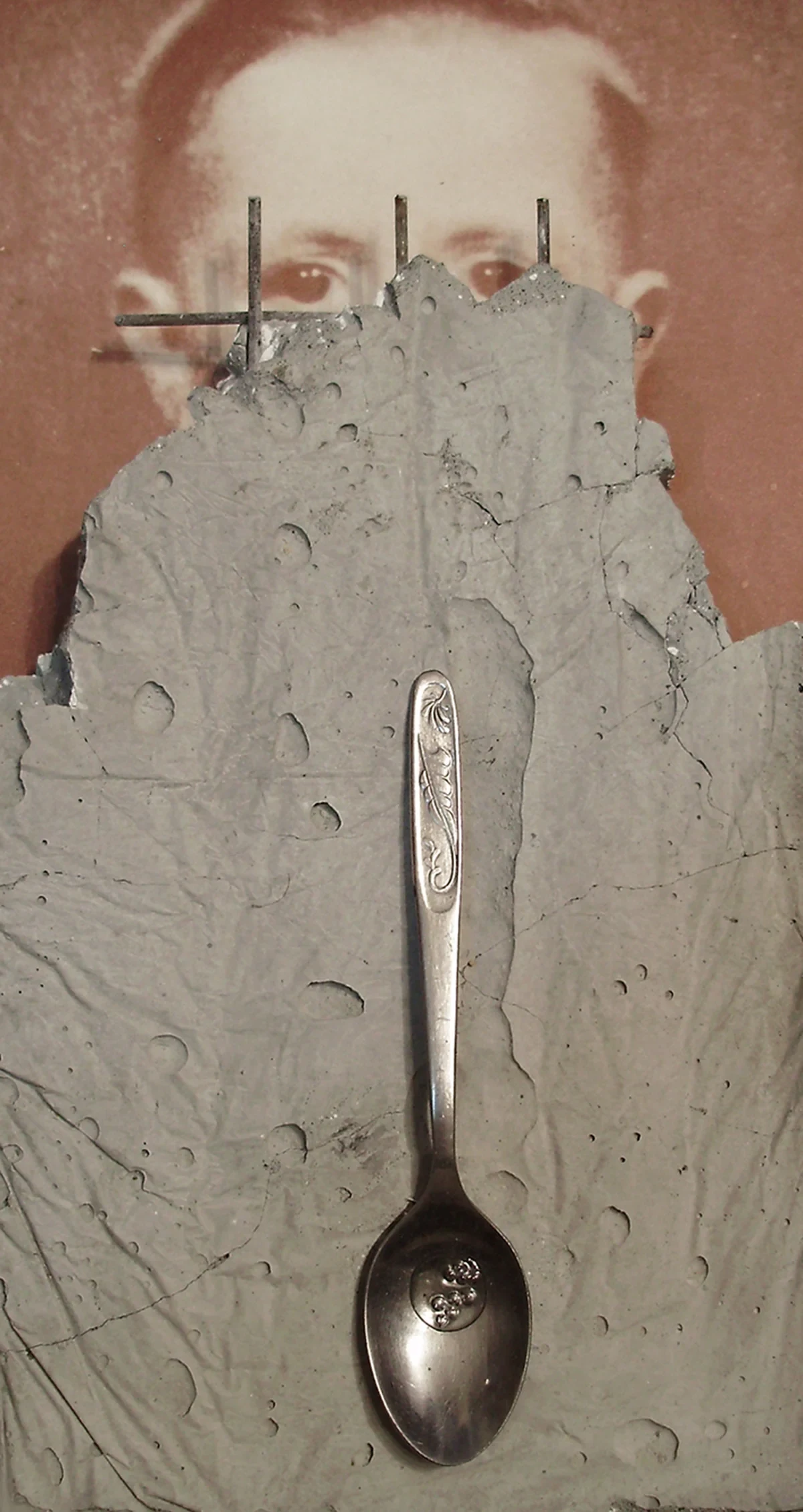 Hidden Portrait of My Father as a Child (2010) by Siniša Radulović