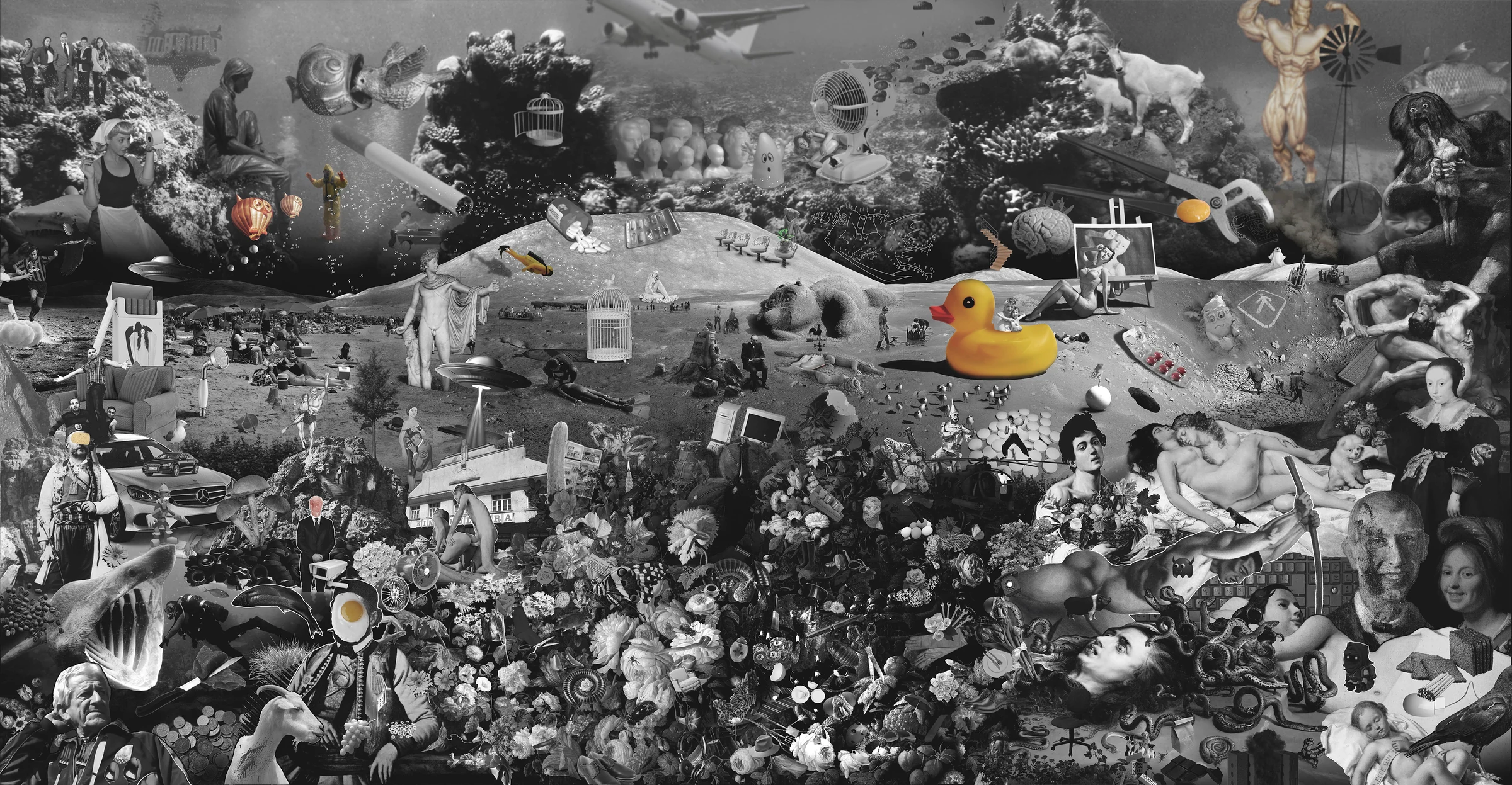 Afterthoughts of a Worm Hunter (2015) — digital print by Siniša Radulović