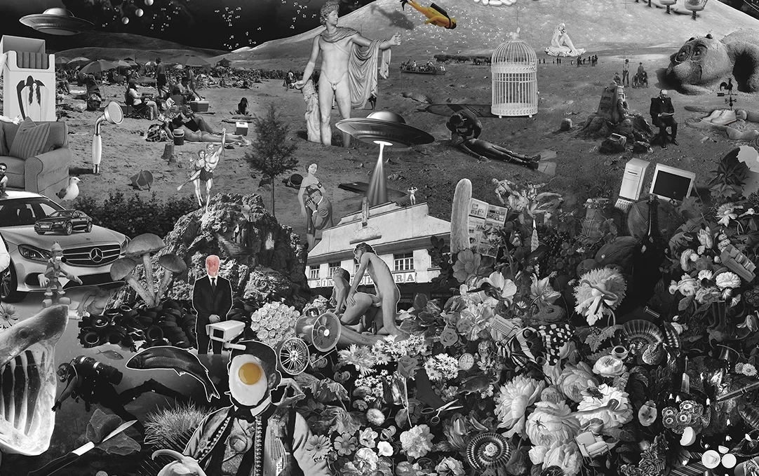 Afterthoughts of a Worm Hunter (2015) — digital print by Siniša Radulović