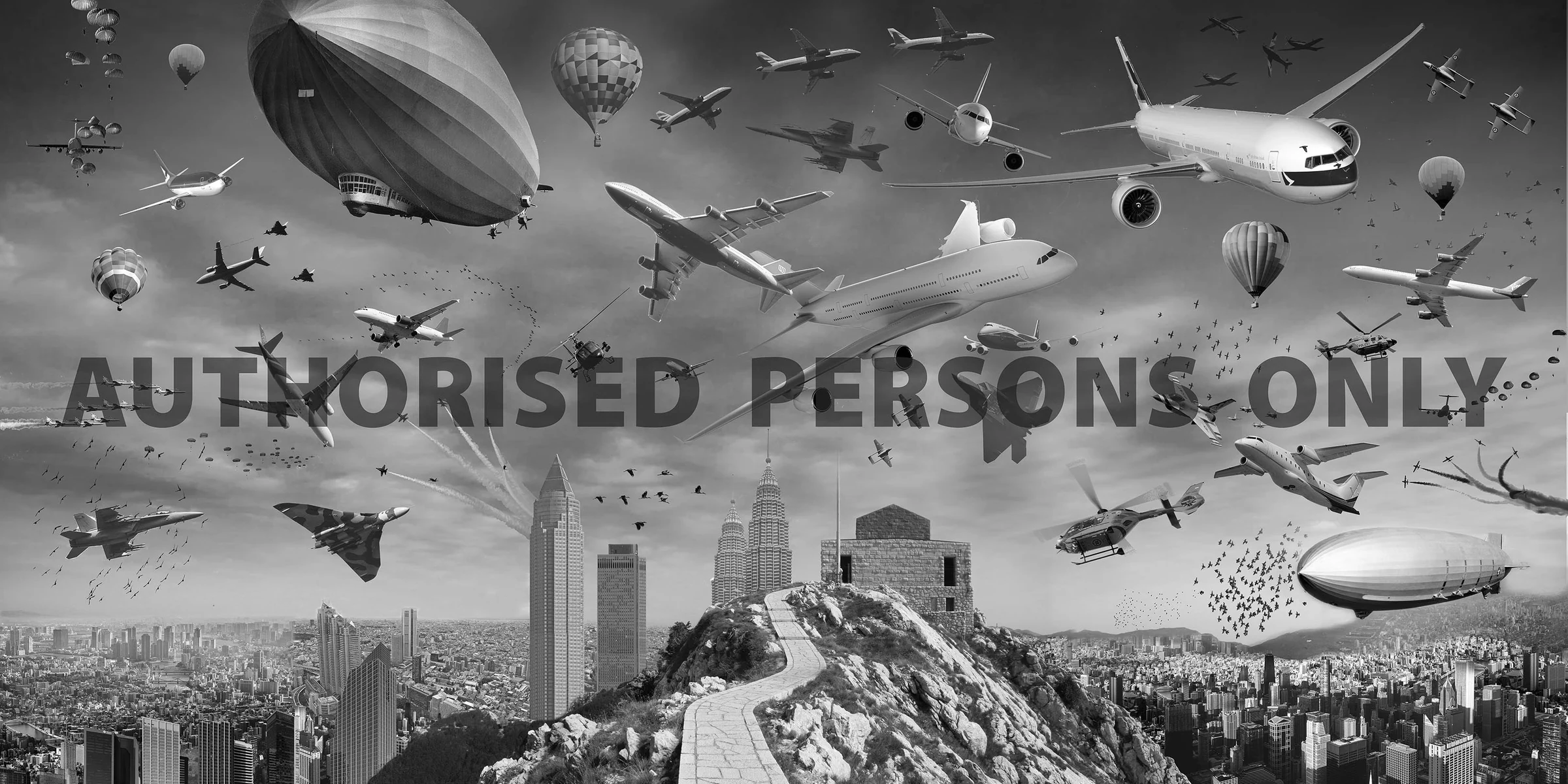 APO – Authorised Persons Only (2016) — print, variable dimensions by Siniša Radulović