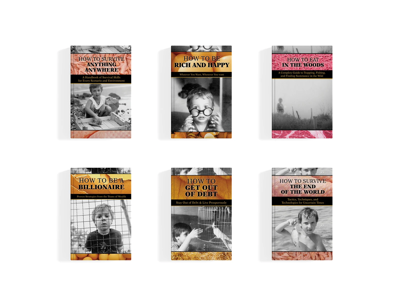 How to Love the Dust (2018) — books, photographs from artist’s archive, cement by Siniša Radulović